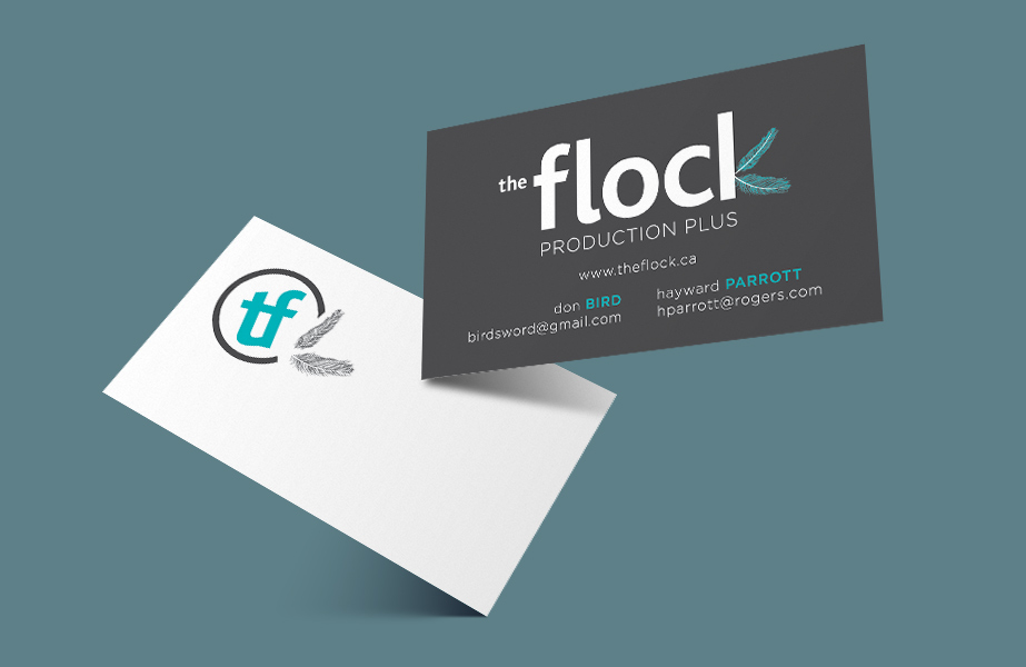 the flock business cards